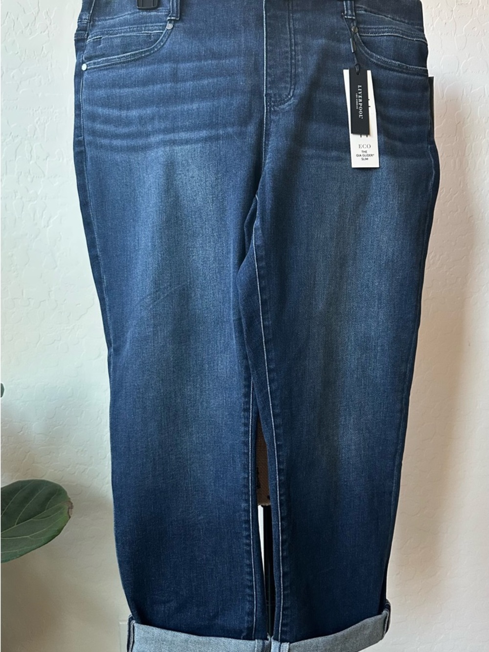 NWT Liverpool The Gia Glider Slim Warner Lake Jeans Size 18W